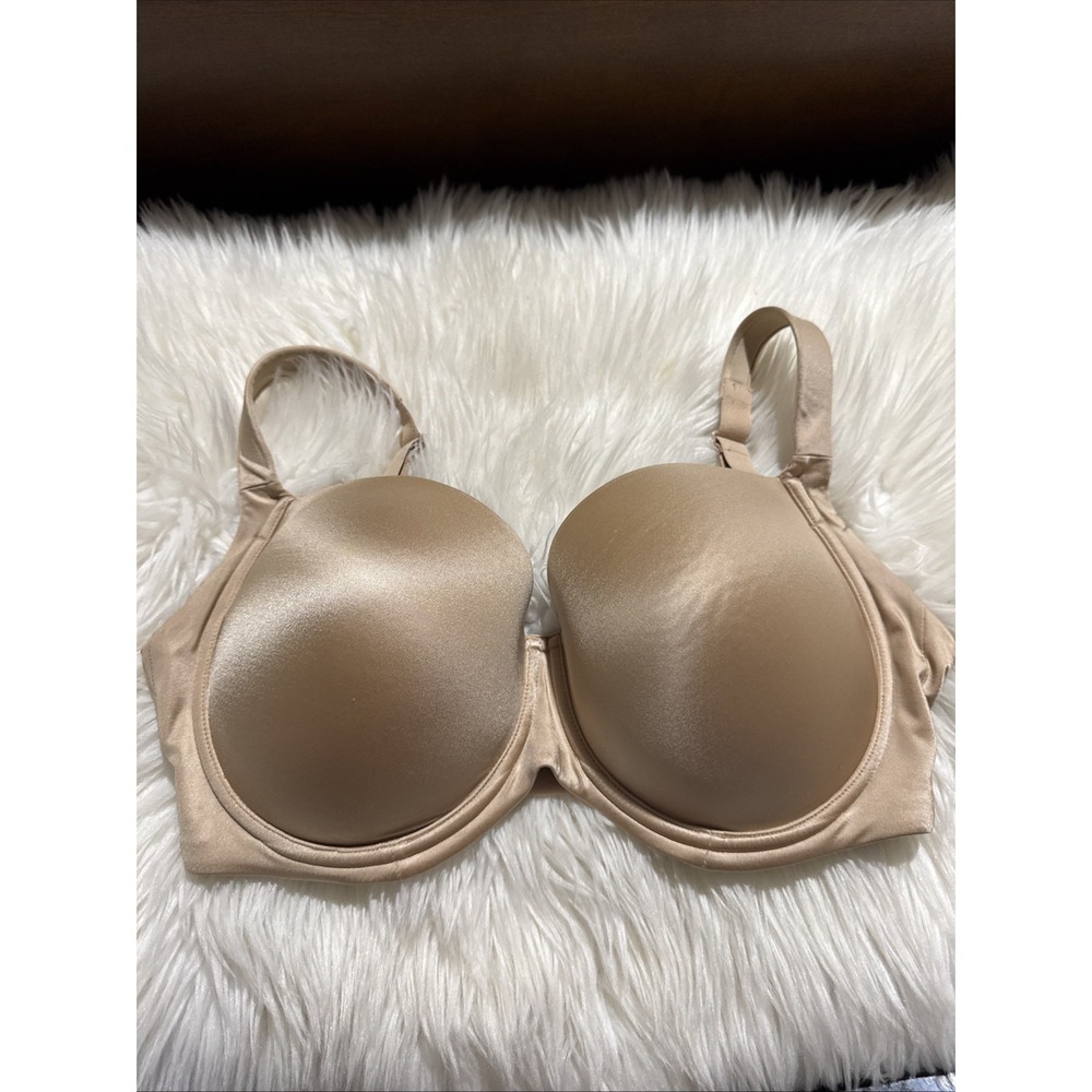 soma stunning support full coverage bra 36G Beige EUC